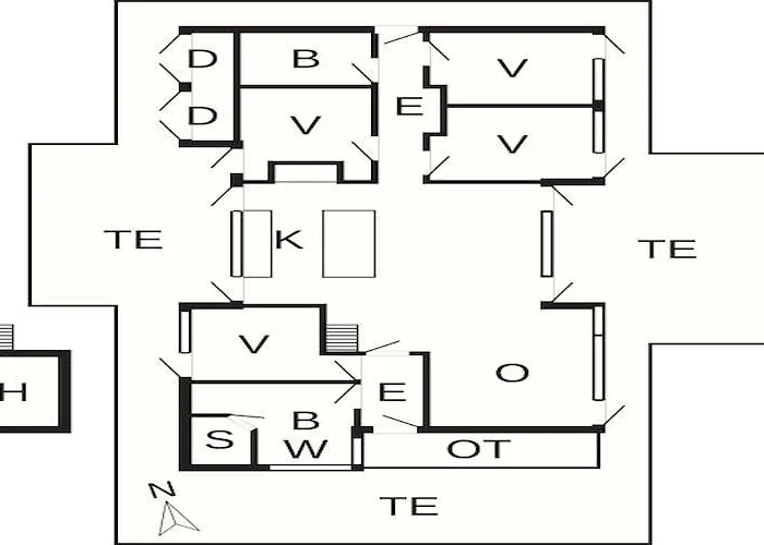 度假居 10 Person In Rudkobing-by Traum Spodsbjerg